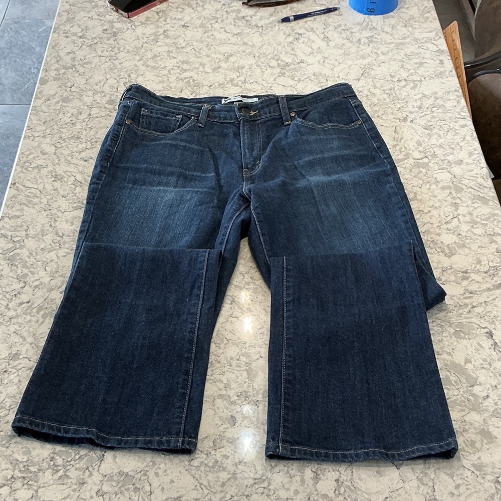 Women’s Levi’s 515 Bootcut Dark Blue Denim Jeans